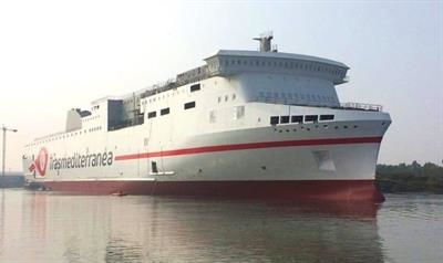 CIUDAD DE VALENCIA is slated for delivery in May 2020 © Trasmediterránea