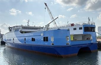 RUWI at its builders in Batam, Indonesia. © SeaLink RUWI at its builders in Batam, Indonesia. © SeaLink