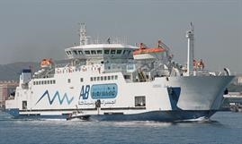 Arab Bridge Maritime's 1995-built ferry AMMAN © Frank Lose Arab Bridge Maritime's 1995-built ferry AMMAN © Frank Lose