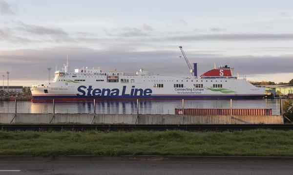 STENA BALTICA in Ventspils © Søren Lund Hviid