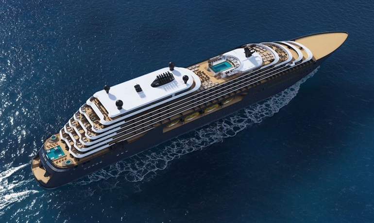 The Ritz-Carlton Yacht Collection has ordered two dual fuel LNG powered 46,750 gt cruise vessels © Ritz-Carlton