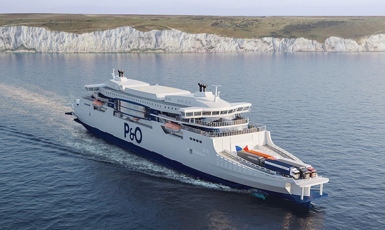 The world's largest double-enders are expected to be delivered in 2023. © P&O Ferries The world's largest double-enders are expected to be delivered in 2023. © P&O Ferries