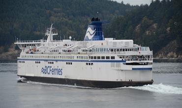 SPIRIT OF BRITISH COLUMBIA - seen prior to her mid-life upgrade and conversion to LNG - is back in service © Philippe Holthof
