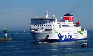 STENA NORDICA returns to the Karlskrona-Gdynia route replacing the much smaller GUTE © Sebastian Ziehl STENA NORDICA returns to the Karlskrona-Gdynia route replacing the much smaller GUTE © Sebastian Ziehl