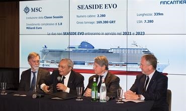 MSC Cruises announced a further fleet expansion © Fincantieri
