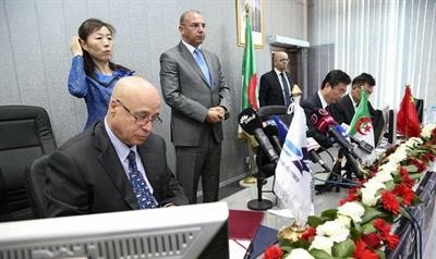 Contract signing ceremony on 11 March © Algérie Ferries