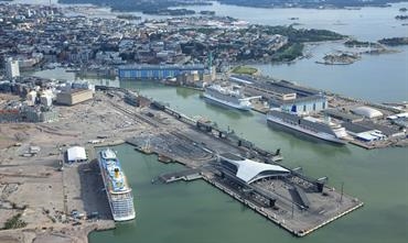 More than 12 million passengers transited through the port of Helsinki in 2017 © Port of Helsinki