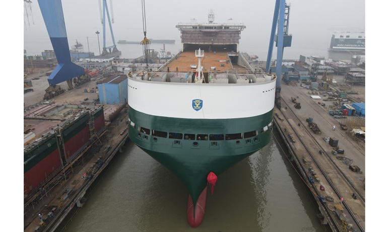 Launching of FINNECO II © Finnlines