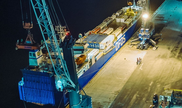 DFDS adds another Norwegian port to their Norway-Belgium-UK freight service
