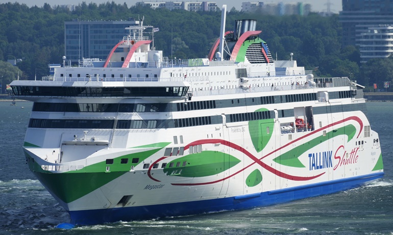 MEGASTAR is the reference ship for Tallink's new Shuttle ferry © Kai Ortel