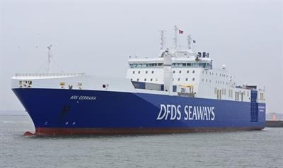 ARK GERMANIA will be added as the fourth Gothenburg-Ghent ship - © Frank Behling