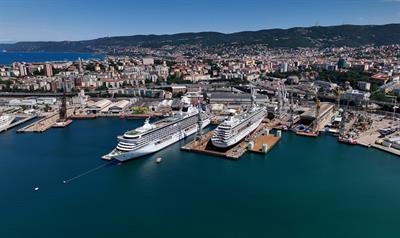 CRYSTAL SERENITY and CRYSTAL SYMPHONY © Fincantieri