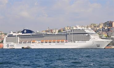 Starting in late August, MSC MAGNIFICA will offer seven-night Eastern Mediterranean cruises. © Marc Ottini