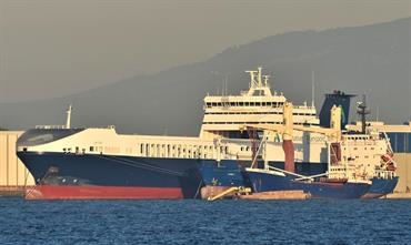 After a period of lay-up following the demise of Alternative Transport as a ro-ro operator, HATCHE and QEZBAN will be re-activated. © Marc Ottini After a period of lay-up following the demise of Alternative Transport as a ro-ro operator, HATCHE and QEZBAN will be re-activated. © Marc Ottini