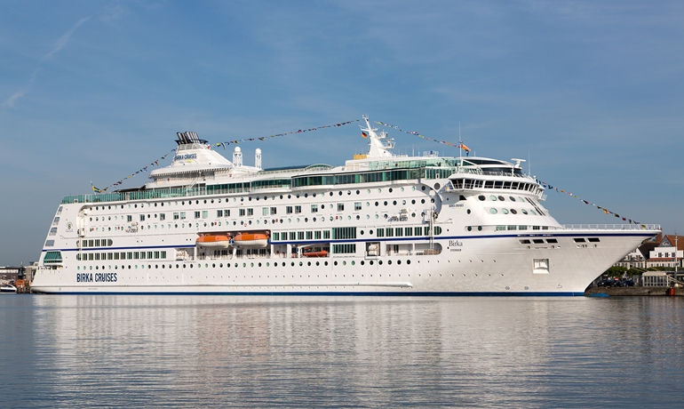 BIRKA STOCKHOLM, seen here on one of her ‘long-cruises’ in Travemünde in summer 2017, has been laid-up in Mariehamn since 16 March 2020. As it now seems, she will not return to service anymore. Photo: Marko Stampehl BIRKA STOCKHOLM, seen here on one of her ‘long-cruises’ in Travemünde in summer 2017, has been laid-up in Mariehamn since 16 March 2020. As it now seems, she will not return to service anymore. Photo: Marko Stampehl