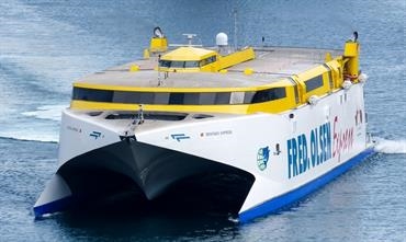 BENTAGO EXPRESS has been refloated following its 7 January grounding off Agaete. © Christian Costa BENTAGO EXPRESS has been refloated following its 7 January grounding off Agaete. © Christian Costa