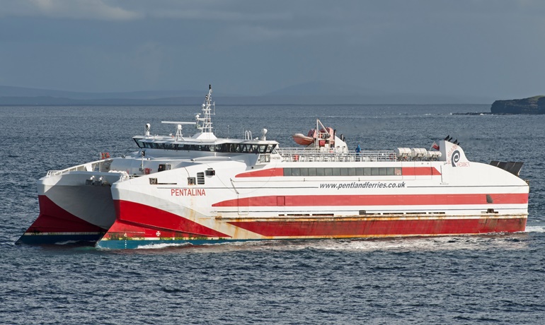 Pentland Ferries competes with NorthLink's Scrabster-Stromness service © Frank Lose