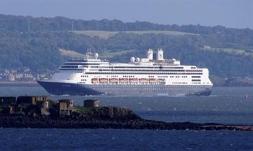 Fred. Olsen Cruise Lines' 'new' BOREALIS in the Firth of Forth on 4 September. © Bruce Peter Fred. Olsen Cruise Lines' 'new' BOREALIS in the Firth of Forth on 4 September. © Bruce Peter