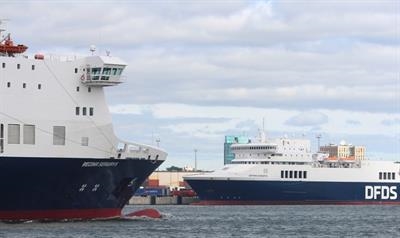 Given the 24-hour crossing times, it seems likely that DFDS will introduce Visentini Class tonnage to operate its new six times weekly Dunkerque-Rosslare route. © Kai Ortel