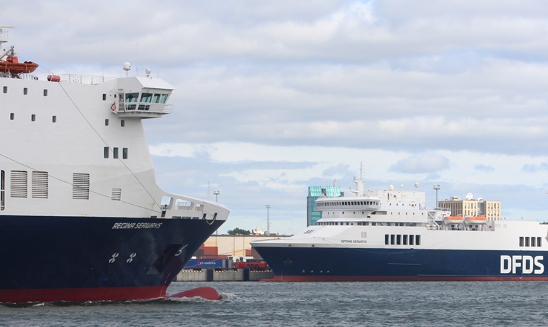 Given the 24-hour crossing times, it seems likely that DFDS will introduce Visentini Class tonnage to operate its new six times weekly Dunkerque-Rosslare route. © Kai Ortel