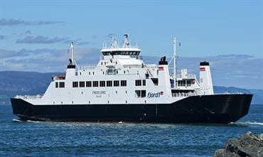 The LNG-powered TRESFJORD will considerably increase the capacity of Rømø-Sylt Linie GmbH © Uwe Jakob The LNG-powered TRESFJORD will considerably increase the capacity of Rømø-Sylt Linie GmbH © Uwe Jakob