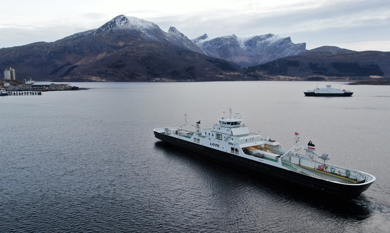 LOTE and SULAFJORD © Fjord1 LOTE and SULAFJORD © Fjord1