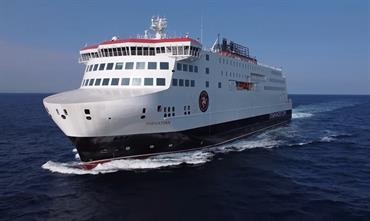 MANXMAN during sea trials © Isle of Man Steam Packet Company MANXMAN during sea trials © Isle of Man Steam Packet Company