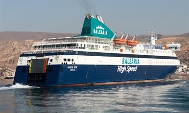 As from mid-September, the NISSOS CHIOS will no longer operate between Almeria and Nador © Frank Lose As from mid-September, the NISSOS CHIOS will no longer operate between Almeria and Nador © Frank Lose