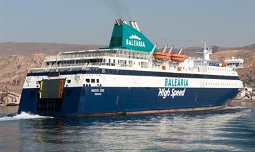 As from mid-September, the NISSOS CHIOS will no longer operate between Almeria and Nador © Frank Lose