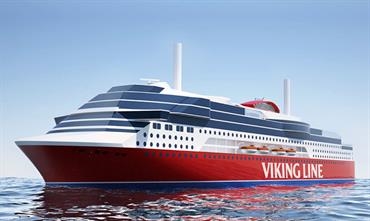 Viking Line's new cruise ferry, ready for delivery in 2020 from Chinese shipyard Xiamen Shipbuilding Viking Line's new cruise ferry, ready for delivery in 2020 from Chinese shipyard Xiamen Shipbuilding