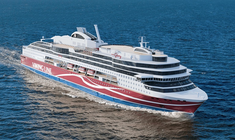 Render of VIKING GLORY © Viking Line Render of VIKING GLORY © Viking Line