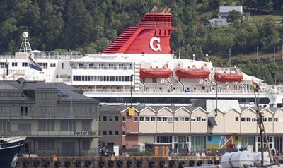 NORDIC CROWN at the Vippetangen terminal © Søren Lund Hviid