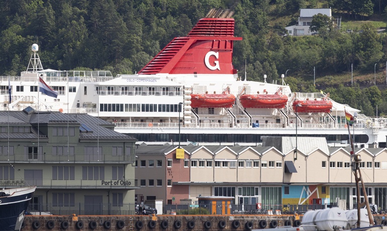 NORDIC CROWN at the Vippetangen terminal © Søren Lund Hviid