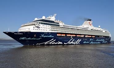 Since SKYSEA GOLDEN ERA (see earlier newspiece for illustration) will join Marella Cruises, MEIN SCHIFF 2 will stay in the TUI Mein Schiff fleet © Christian Eckardt