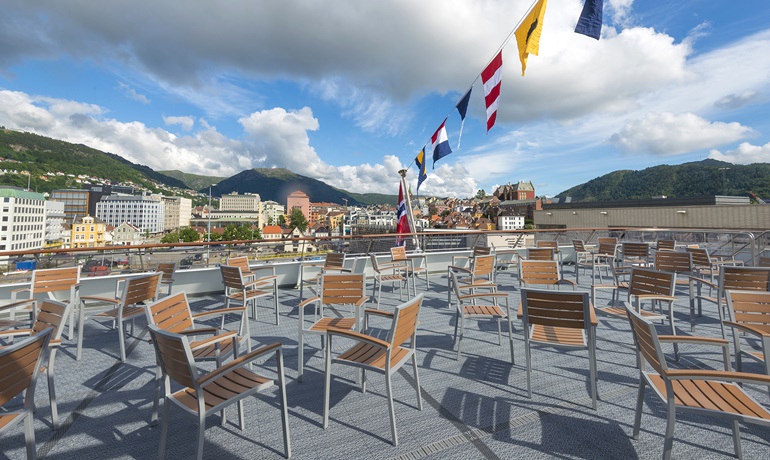 SPITSBERGEN - Bergo Flooring are proud supplier of BERGO EXCELLENCE deck coverings to Hurtigruten. Photo: Hurtigruten SPITSBERGEN - Bergo Flooring are proud supplier of BERGO EXCELLENCE deck coverings to Hurtigruten. Photo: Hurtigruten