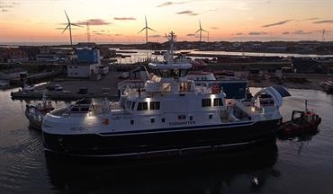 Newbuilding no. 158 TBN: HELGØY in Hvide Sande © Hvide Sande Shipyard Newbuilding no. 158 TBN: HELGØY in Hvide Sande © Hvide Sande Shipyard