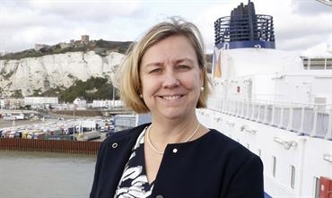 Janette Bell steps down as P&O Ferries CEO. She took over from Helen Deeble in January 2018. © Nigel Howard