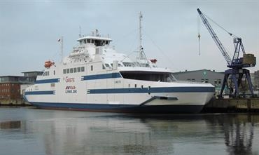 GRETE will move to the Strait of Belle Isle, replacing the ageing APOLLO on the St. Barbe, Newfoundland - Blanc Sablon, Quebec route © Horst-Dieter Foerster