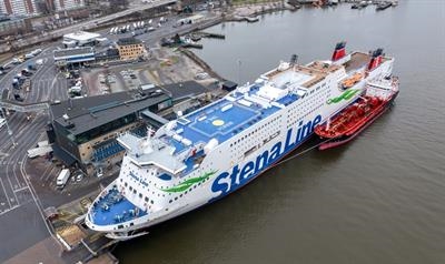 STENA GERMANICA was converted to operate on methanol in 2015 © Gothenburg Port Authority