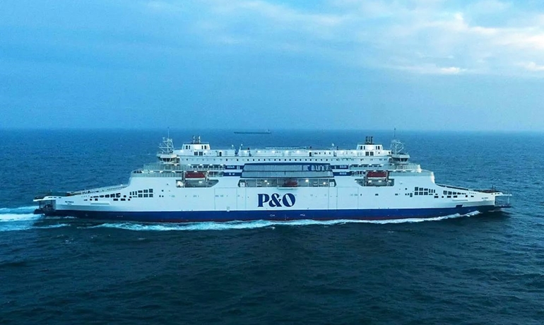 P&O PIONEER on sea trials © GSI
