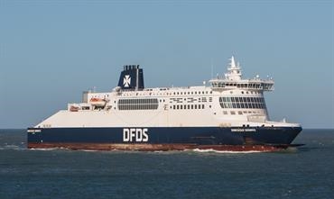 DUNKERQUE SEAWAYS is the first D Class vessel to be modified. © J.J. JAGER DUNKERQUE SEAWAYS is the first D Class vessel to be modified. © J.J. JAGER