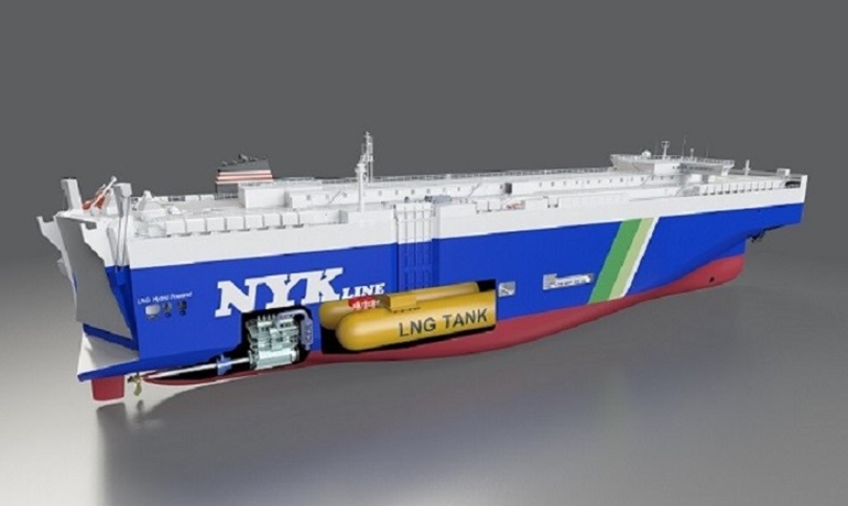 The quartet to be built by Jinling will be very similar to the SAKURA LEADER. © NYK Line