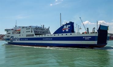 AF CLAUDIA has been short-term chartered by GNV. © Frank Lose AF CLAUDIA has been short-term chartered by GNV. © Frank Lose
