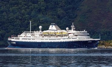 ASTORIA is one of five CMV cruise vessels detained by the MCA. © Maritime Photographic ASTORIA is one of five CMV cruise vessels detained by the MCA. © Maritime Photographic