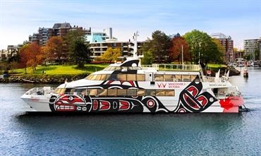 V2V EMPRESS has been re-introduced between Vancouver and Victoria © V2V Vacations V2V EMPRESS has been re-introduced between Vancouver and Victoria © V2V Vacations