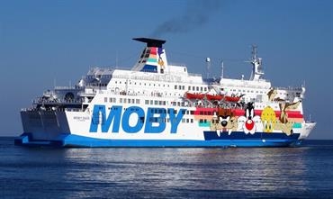 The Nice-Bastia route is operated by MOBY ZAZA © Jean-Pierre Fabre The Nice-Bastia route is operated by MOBY ZAZA © Jean-Pierre Fabre