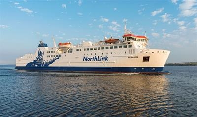 HAMNAVOE operates between Scrabster and Stromness © Maritime Photographic