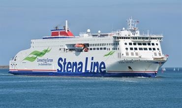 The last sailing of STENA ESTRID to Rosslare will be the 15:00 departure from Cherbourg on 23 May – STENA HORIZON’s first departure from Rosslare to Cherbourg will be the 21:00 sailing on 25 May. © Marc Ottini The last sailing of STENA ESTRID to Rosslare will be the 15:00 departure from Cherbourg on 23 May – STENA HORIZON’s first departure from Rosslare to Cherbourg will be the 21:00 sailing on 25 May. © Marc Ottini