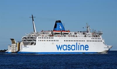 Kvarken Link has entered into an agreement to sell the Finnish-built WASA EXPRESS to United Marine Egypt (UME). © Uwe Jakob