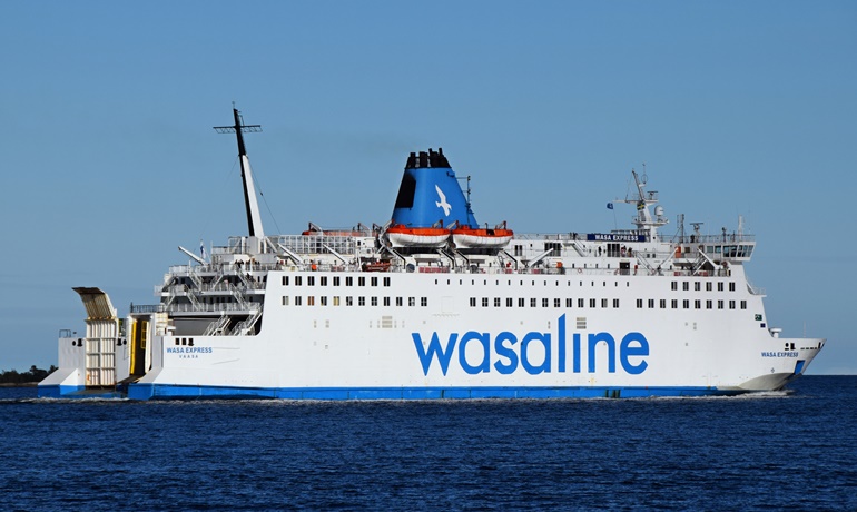 Kvarken Link has entered into an agreement to sell the Finnish-built WASA EXPRESS to United Marine Egypt (UME). © Uwe Jakob